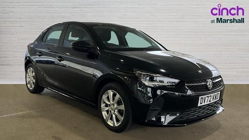 Used Vauxhall Corsa Design Edition 75 HP (55 kW) 2022 Black Hatchback