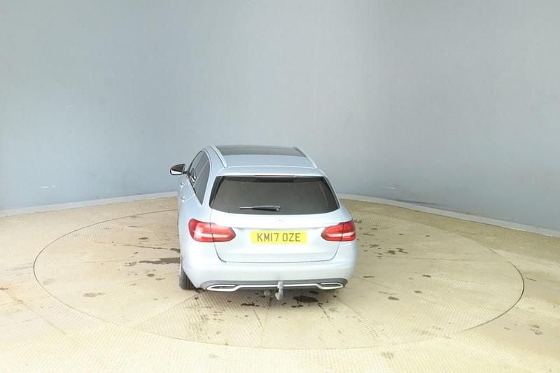 Used Mercedes C200 Premium 2017 Silver Estate