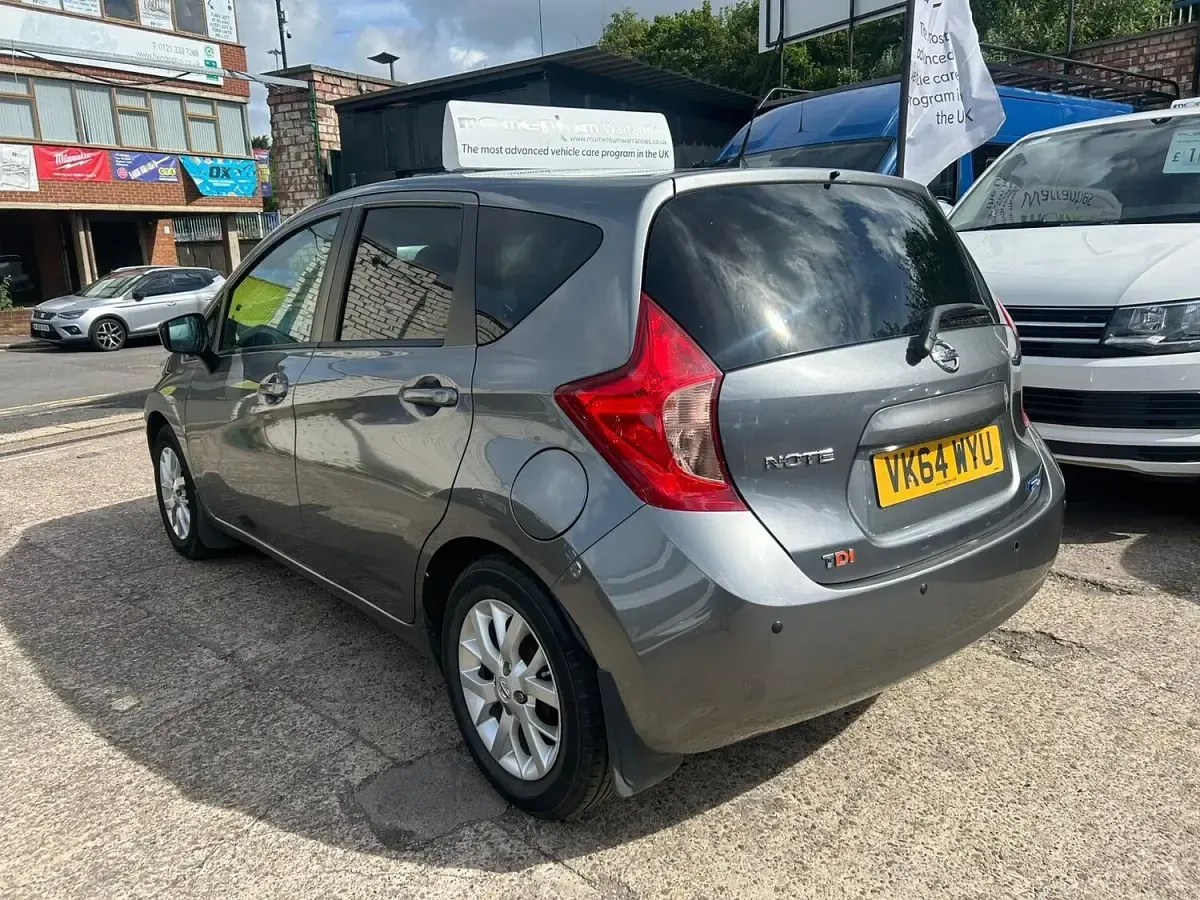 Used Nissan Note Acenta Premium 90 HP (66 kW) 2014 Grey Hatchback