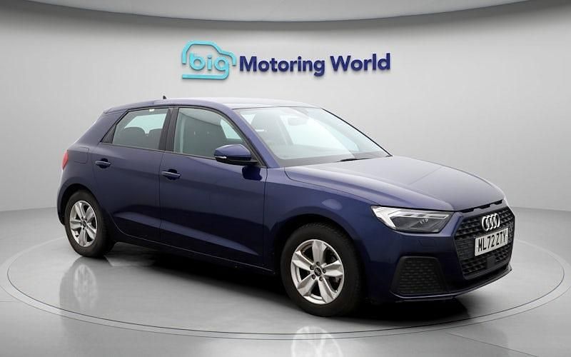 Begagnad Audi A1 Sportback 95 HK (69 kW) 2023 Blå Halvkombi