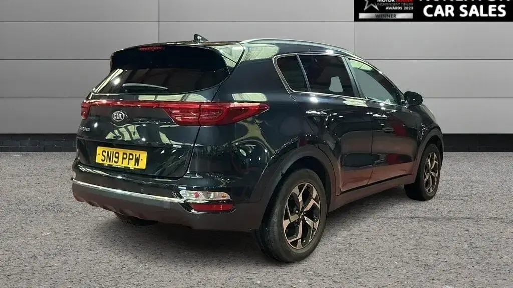 Used Kia Sportage 136 HP (100 kW) 2019 Black SUV