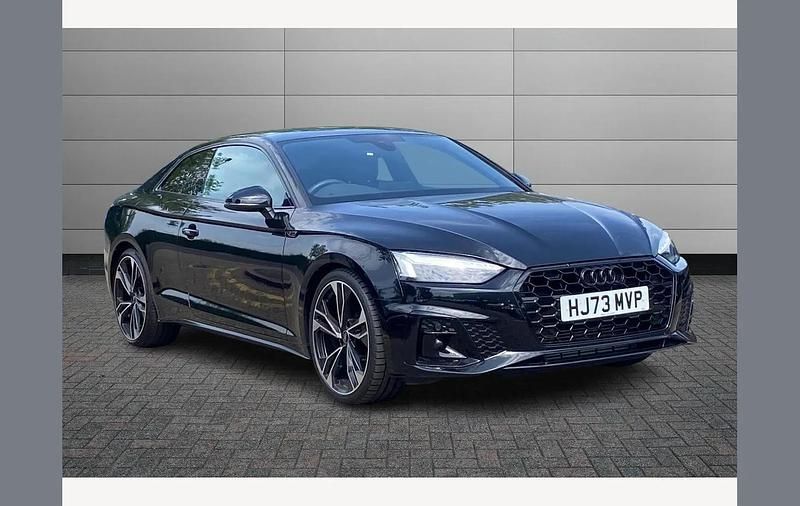 Black Used 2023 Audi A5 Black Edition Coupe | £29,650 (Fair price) - Image 1/4
