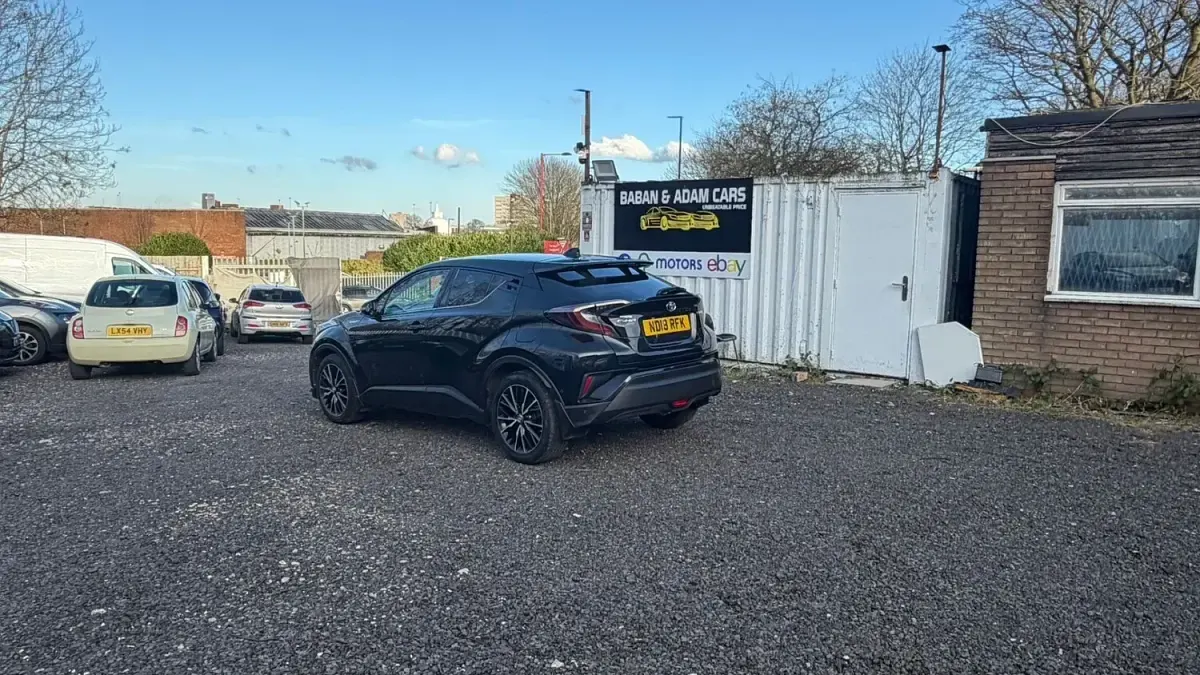 Used Toyota C-HR 122 HP (89 kW) 2018 Black SUV