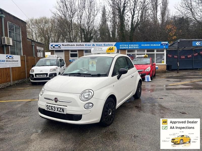 White Used 2014 Fiat 500 Pop Hatchback | £3,990 (Good price) - Image 1/3