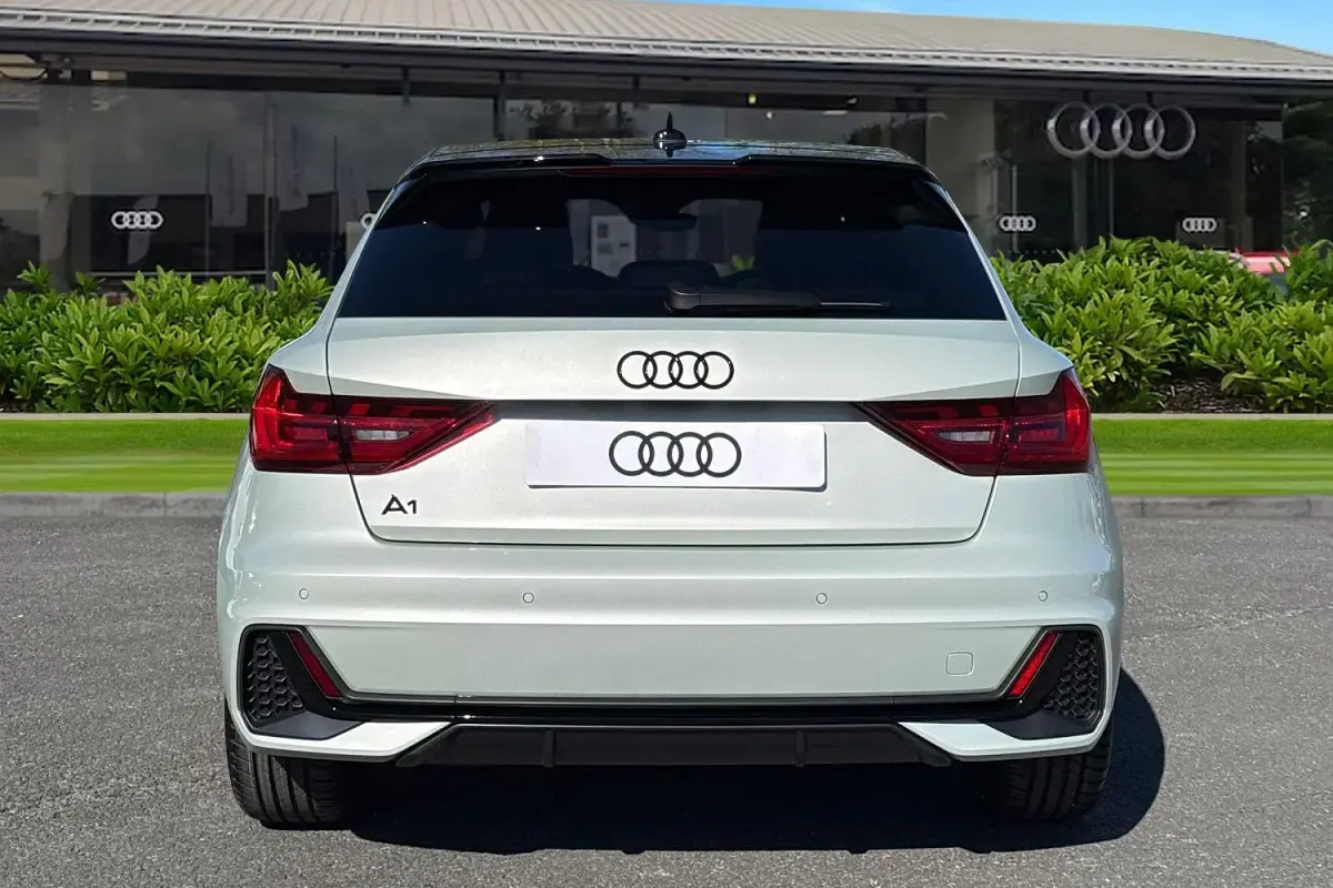 New Audi A1 Sportback Black Edition 2026 Silver Hatchback