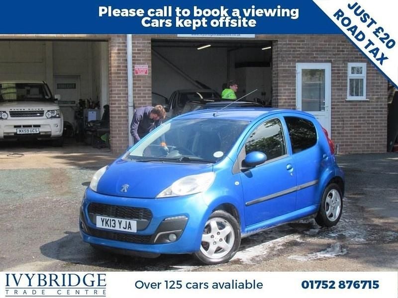 Blue Used 2013 Peugeot 107 Allure Hatchback | £1,950 (Fair price) - Image 1/2