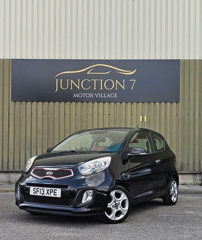 Black Used 2013 Kia Picanto 2 Hatchback | £2,695 (Good price) - Image 1/4