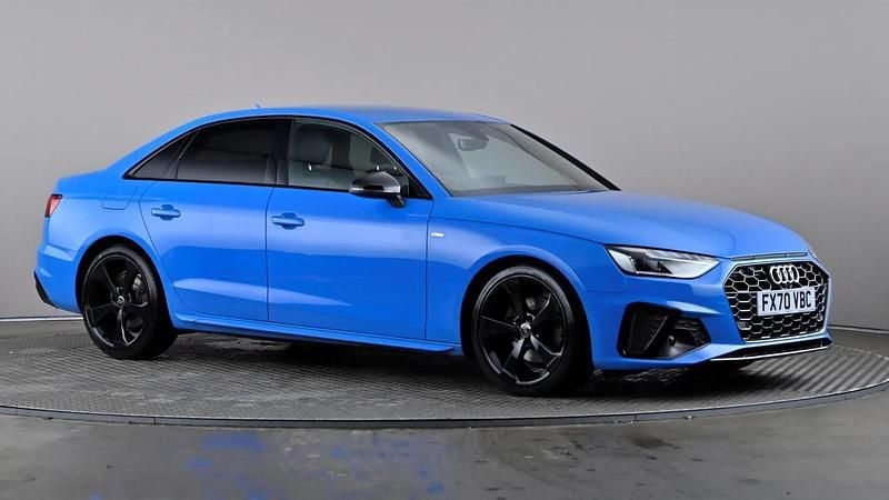 Blue Used 2020 Audi A4 Black Edition Sedan | £16,698 (Expensive) - Image 1/3