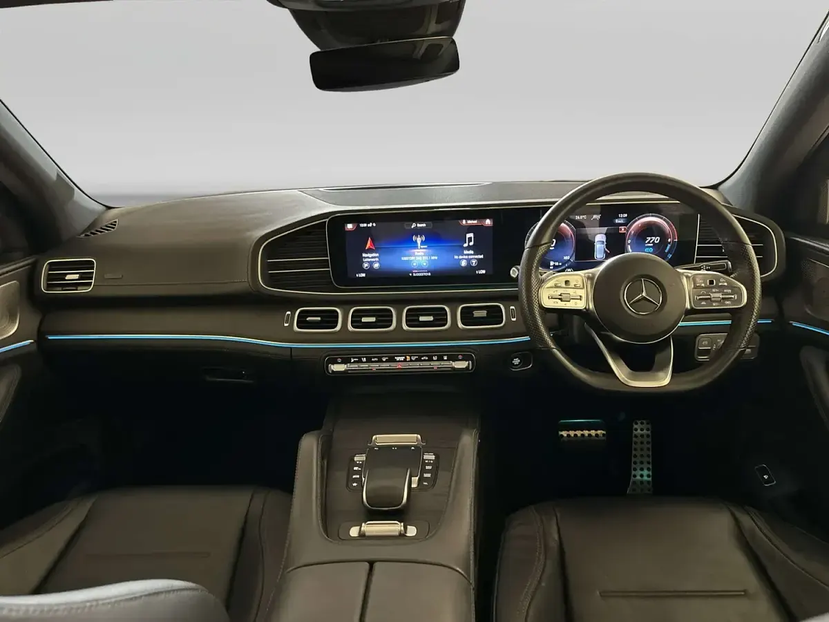 Used Mercedes GLE350 de AMG line 320 HP (235 kW) 2022 Blue SUV