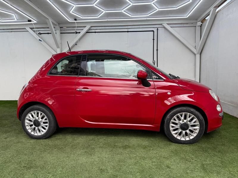 Used Fiat 500 Lounge 69 HP (50 kW) 2015 Red Hatchback