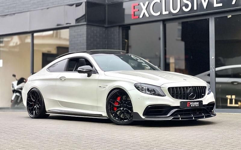 Used Mercedes C63 AMG Premium Plus 510 HP (375 kW) 2019 White Coupe