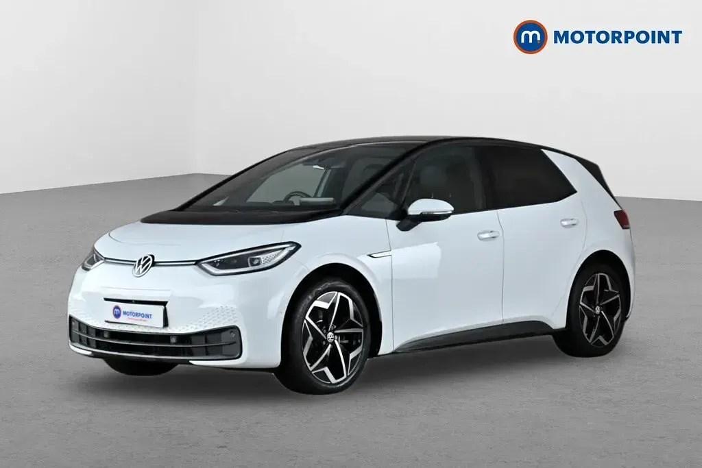 Used VW ID.3 Pro 150 kW (204 HP) 2022 White Hatchback