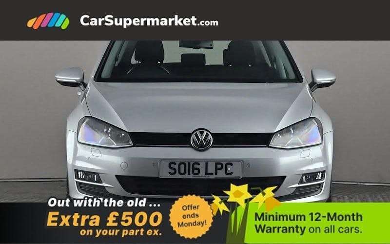 Used VW Golf VII Edition 110 HP (80 kW) 2016 Silver Hatchback