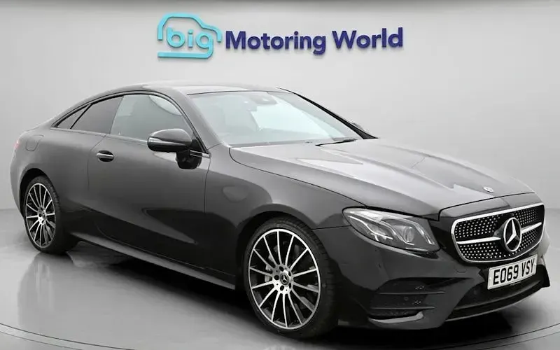 Begagnad Mercedes E350 AMG line 299 HK (219 kW) 2019 Sportkupé