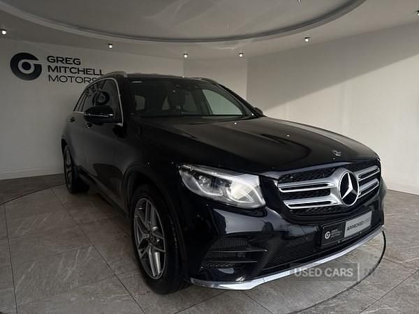 Used Mercedes GLC220 AMG line 2018 Black Estate