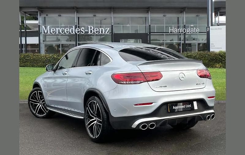 Used Mercedes GLC43 AMG Premium Plus 390 HP (286 kW) 2023 Silver Coupe