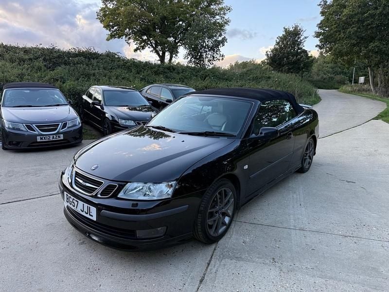 Used Saab 9-3 Cabriolet Aero 2007 Black Cabriolet