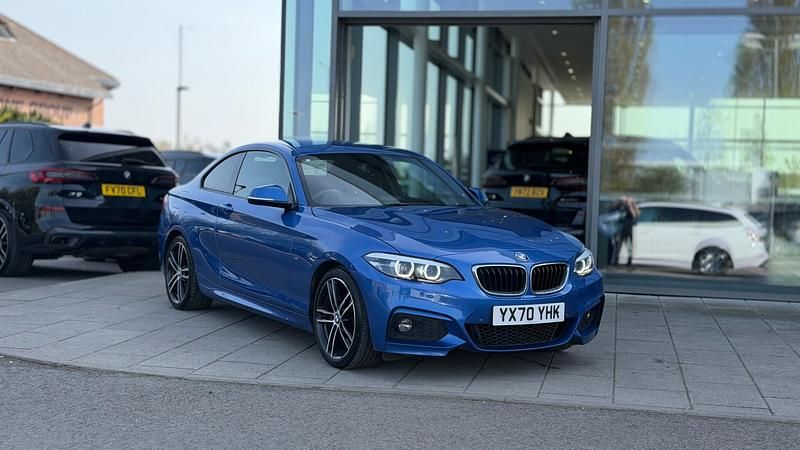 Used BMW 220 M Sport 181 HP (133 kW) 2020 Estoril blue Coupe