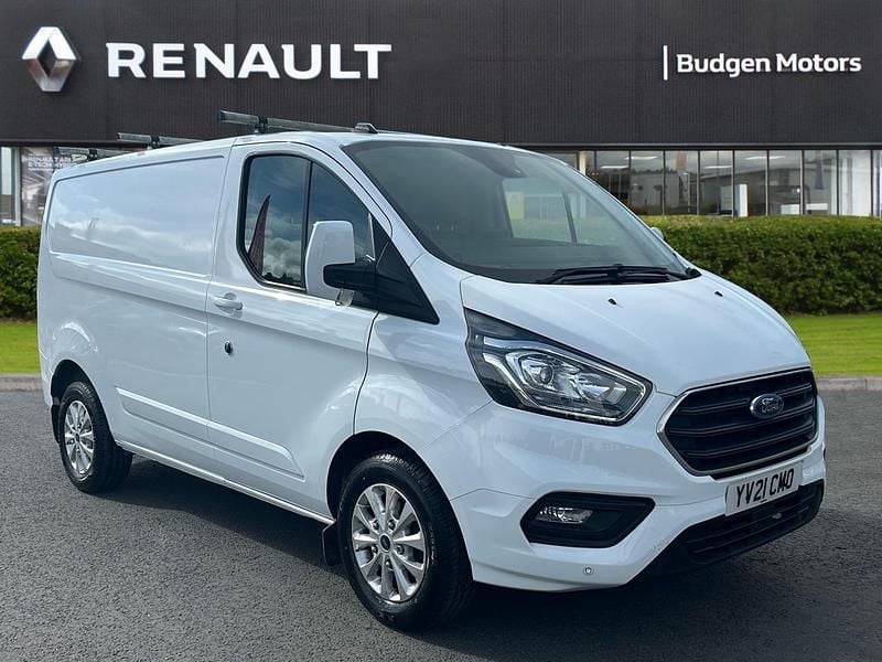 White Used 2021 Ford Transit Custom Limited Van | £14,803 (Good price) - Image 1/4