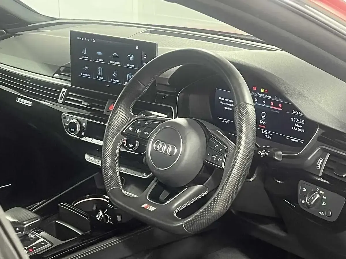 Used Audi S5 Black Edition 341 HP (250 kW) 2022 Red Coupe