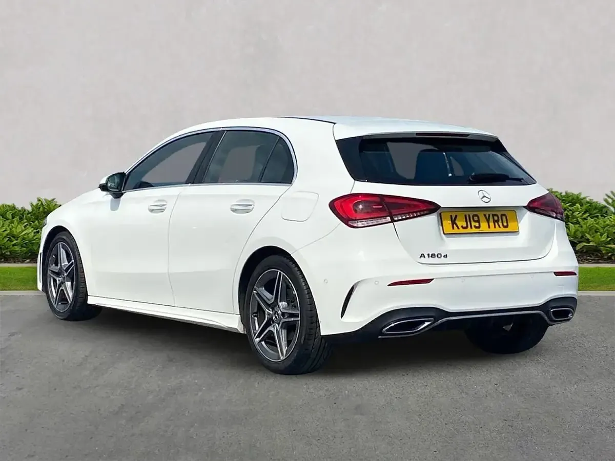 Used Mercedes A180 AMG Line Premium 2019 White Hatchback
