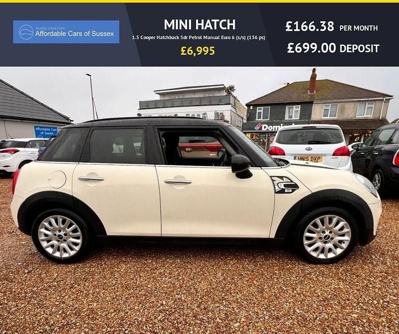 Used Mini Cooper Hatch 136 HP (100 kW) 2015 White Hatchback