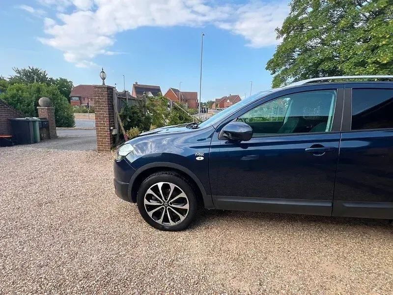 Used Nissan Qashqai N-TEC 110 HP (80 kW) 2012 Blue SUV