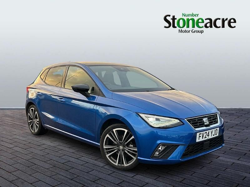 Used Seat Ibiza 113 HP (83 kW) 2024 Blue Hatchback