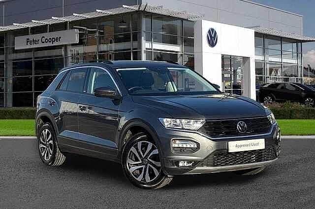 Grey Used 2021 VW T-Roc Active SUV | £17,691 (Fair price) - Image 1/4