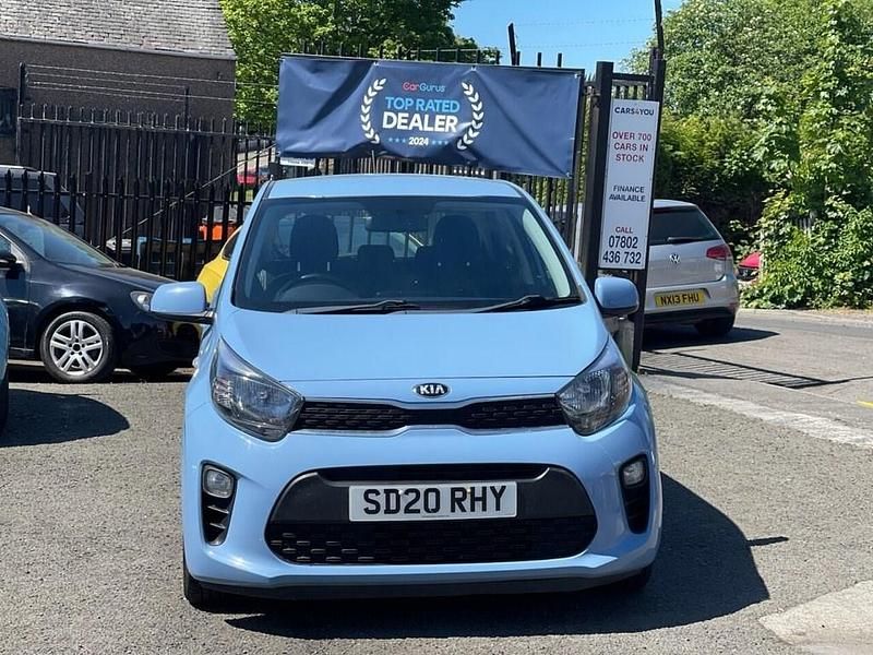 Used Kia Picanto 83 HP (61 kW) 2020 Blue Hatchback