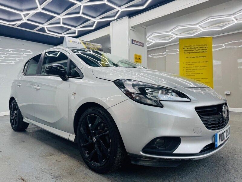 Silver Used 2017 Vauxhall Corsa Edition Hatchback | £4,290 (Good price) - Image 1/4