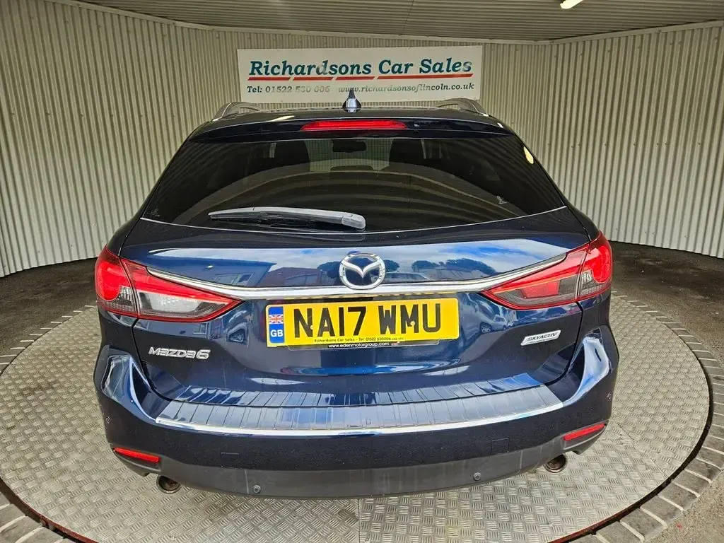 Used Mazda 6 145 HP (106 kW) 2017 Blue Estate