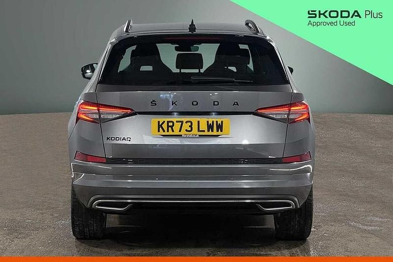 Used Skoda Kodiaq SportLine 110 HP (80 kW) 2023 Graphite grey metallic SUV