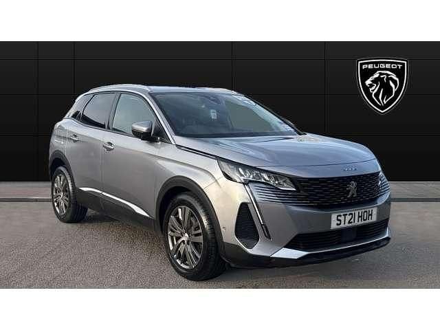 Grey Used 2021 Peugeot 3008 Allure Premium SUV | £12,842 (Fair price) - Image 1/4
