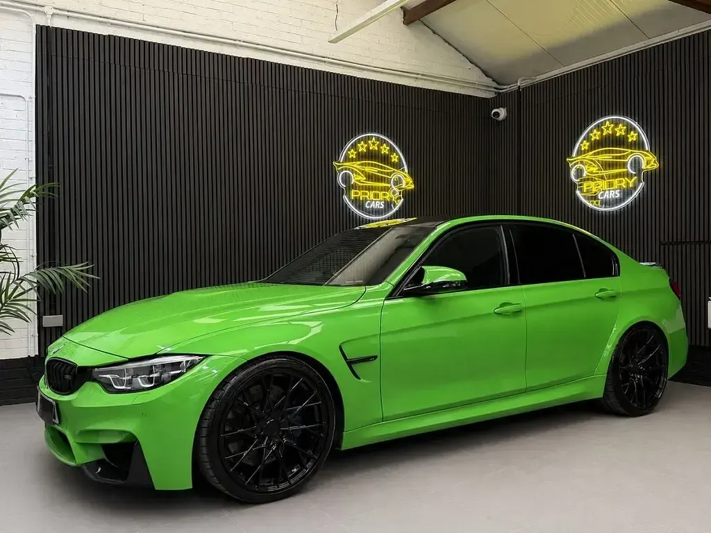 Used BMW M3 Competition Edition 450 HP (330 kW) 2017 Green Sedan