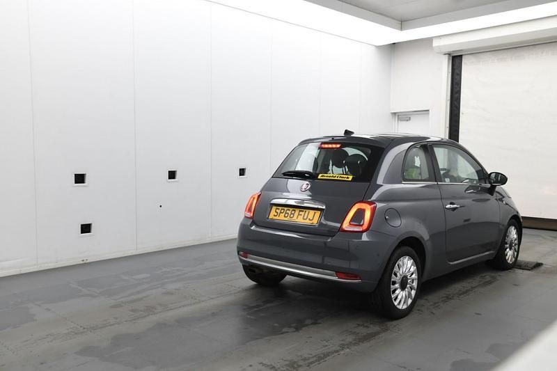 Used Fiat 500 Lounge 69 HP (50 kW) 2018 Grey Hatchback