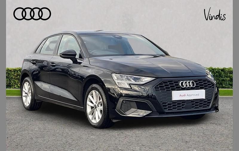 Black Used 2022 Audi A3 Hatchback | £16,200 (Good price) - Image 1/4