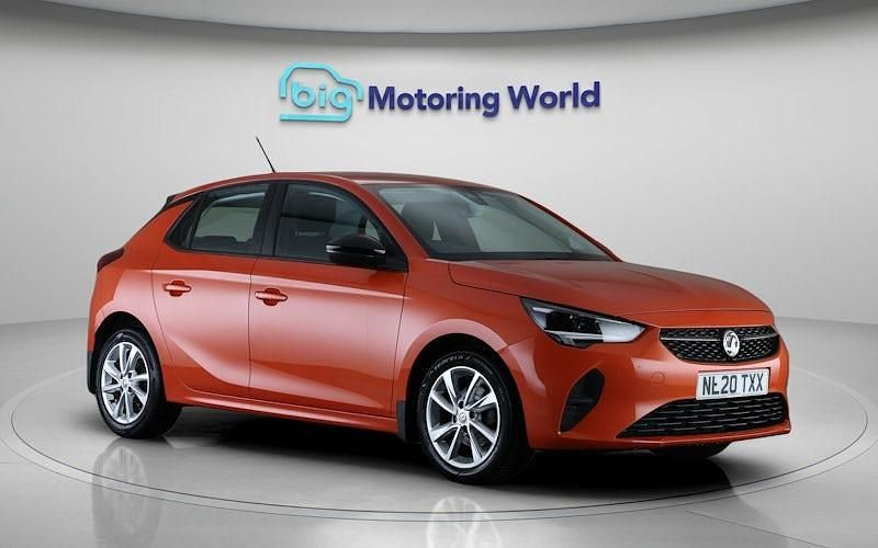 Used Vauxhall Corsa 75 HP (55 kW) 2020 Orange Hatchback