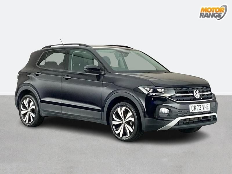 Black Used 2023 VW T-Cross Black Edition SUV | £16,495 (Good price) - Image 1/4