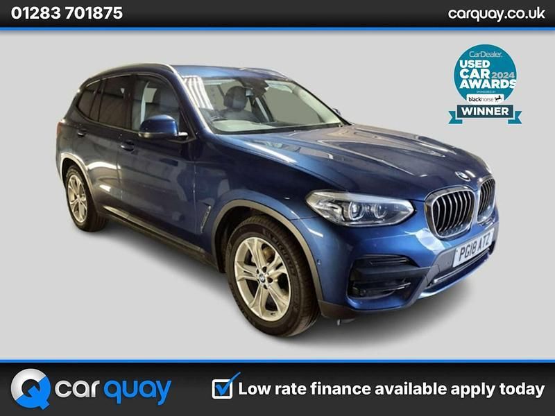 Blue Used 2018 BMW X3 Comfort Edition SUV | £16,795 (Good price) - Image 1/3