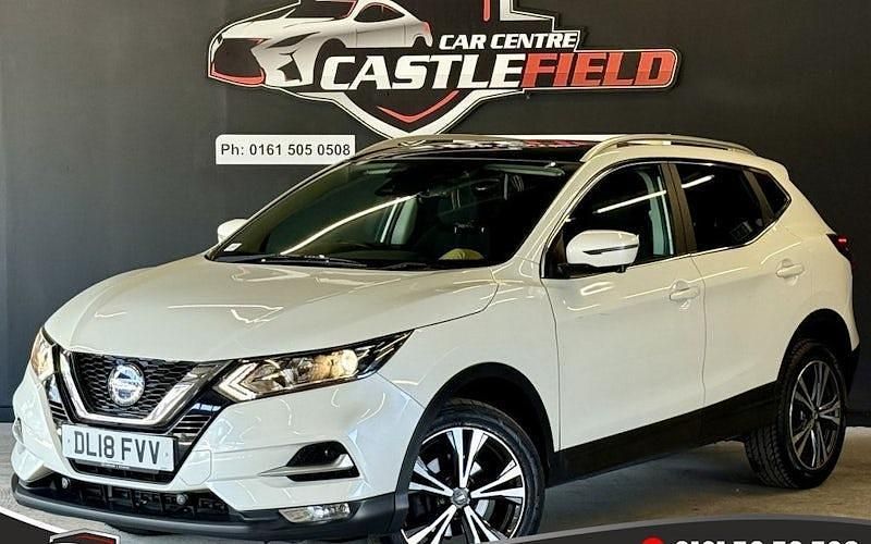 Used Nissan Qashqai N-Connecta 110 HP (80 kW) 2018 White SUV