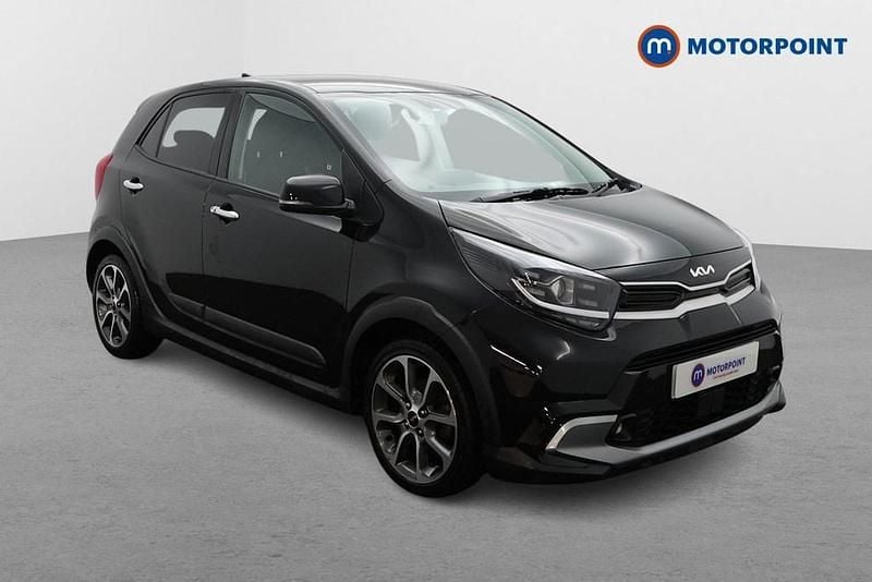 Used Kia Picanto X-Line 67 HP (49 kW) 2023 Black Hatchback