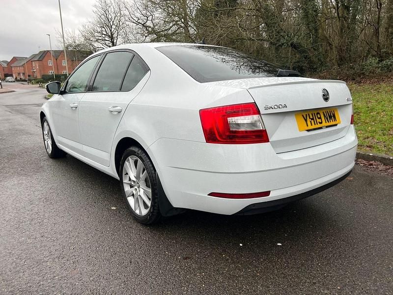 Used Skoda Octavia SE L 150 HP (110 kW) 2019 White Hatchback
