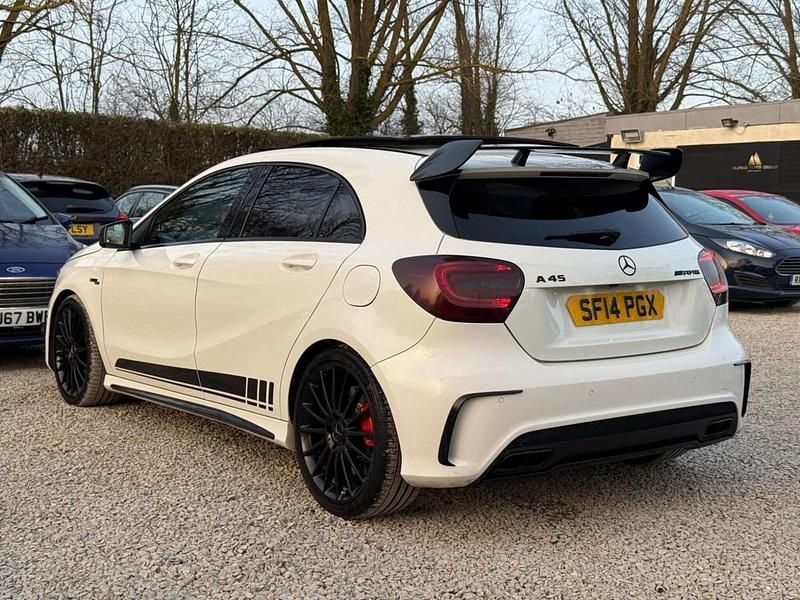 Used Mercedes A45 AMG 2017 White Hatchback