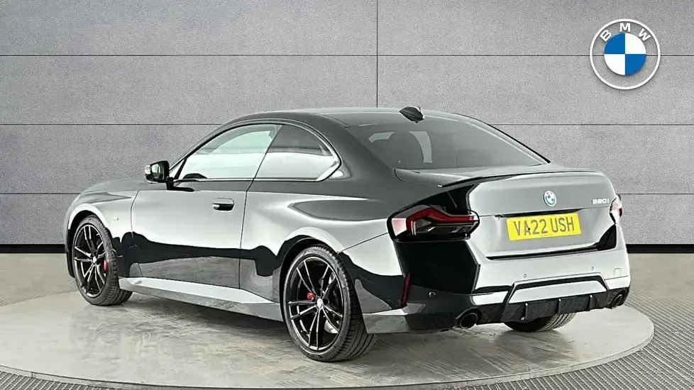 Used BMW 220 M Sport 181 HP (133 kW) 2022 Black Coupe