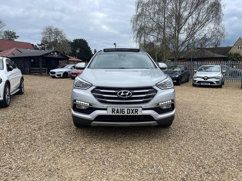 Used Hyundai Santa Fe Premium SE 2016 Silver SUV