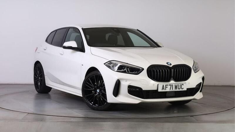 White Used 2021 BMW 118 M Sport Hatchback | £18,000 (Fair price) - Image 1/4
