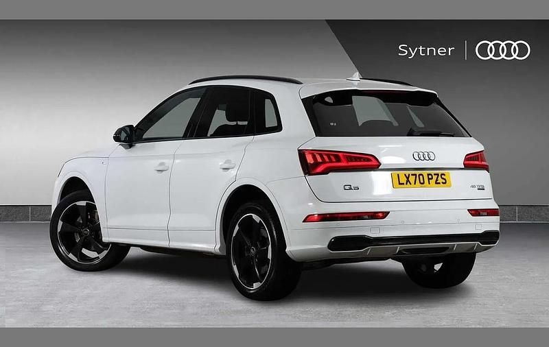 Used Audi Q5 Black Edition 241 HP (177 kW) 2020 White SUV