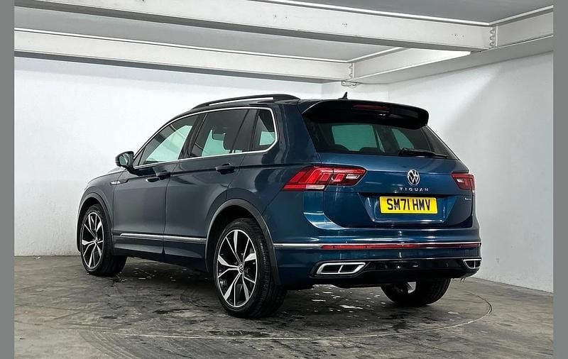 Used VW Tiguan R-line 150 HP (110 kW) 2022 Blue SUV