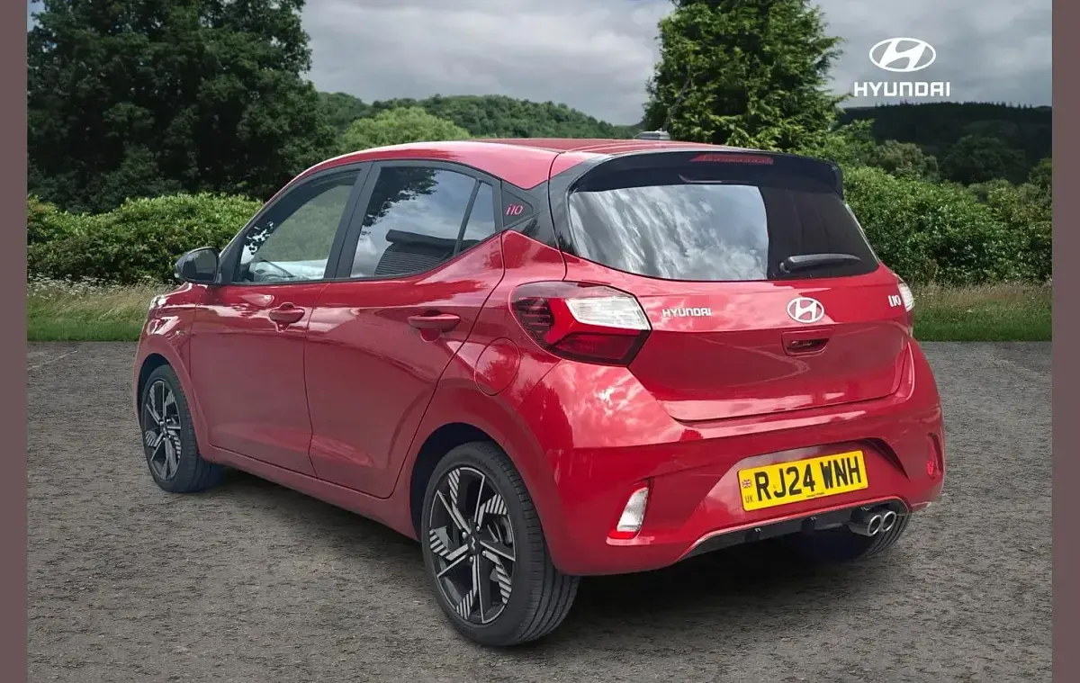Used Hyundai i10 N Line 99 HP (72 kW) 2024 Red Hatchback